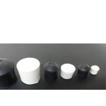 Ponteira Cadeira Forsan Borracha Preta  3/4'' 4Pecas 0053Cp