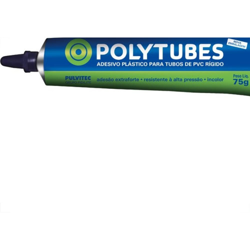 Cola Pvc Polytubes 75G Bisnaga Pulvitec Aa003 - Kit C/30 