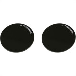 Vidro Redondo Escuro Oculos Solda 6 Com 2 Pecas 8561