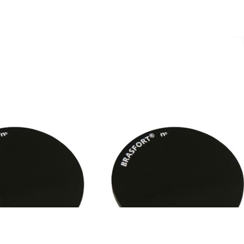 Vidro Redondo Escuro Oculos Solda 6 Com 2 Pecas 8561