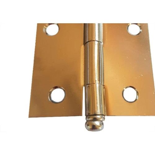 Dobradica Fama 1295 Ferro Cromado Bicromatizado 3.1/2'' Com 24 Pecas  - Kit C/24 