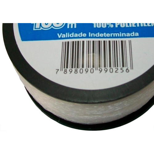 Linha Pedreiro Trancada Unifio 100M  - Kit C/12 