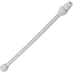 Engate Flexivel Pvc Branco Krona 40Cm 742 - Kit C/20 