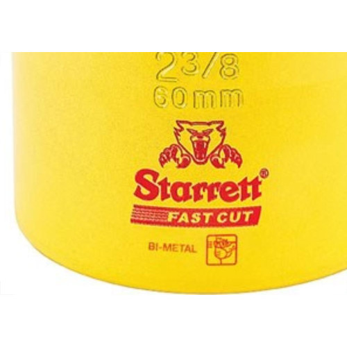 Serra Copo Aco Rapido Starrett 60Mm Sh0238