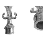 Lanca Aluminio Guaru Colonial Popular 5/8'' Portao - Kit C/50 