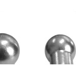 Lanca Aluminio Guaru Bola Popular 5/8'' Portao - Kit C/50 