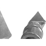 Lanceta Aluminio   1/2'' Para Portao Gu120-1 - Kit C/50 
