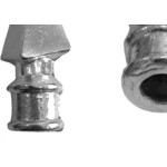 Lanceta Aluminio   3/8'' Para Portao Gu121-1 - Kit C/50 