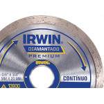 Disco Diamantado Irwin Liso 110Mm Seco Agua Iw2144