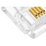 Conector Modular Rj11 (So Plug Jack) 606 - Kit C/20 