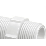 Niple Branco Krona Rosca Rosca 1/2'' 287 - Kit C/50 