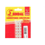 Conector Barra Sindal Plastico 6/112 Cartelado Ski.0112.Pe.B