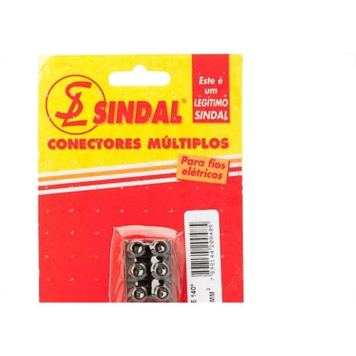 Conector Barra Sindal Baquelite 06/403 Cartelado Ski.0403.Bq.P