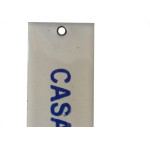 Placa Esmaltada Caiado 3X8 Casa 1 