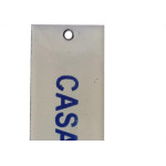 Placa Esmaltada Caiado 3X8 Casa 8