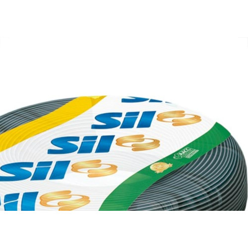 Fio Cabinho Flexivel Sil 4,0 Preto 100M 