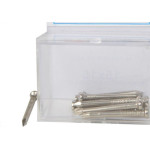 Prego Aco Romeplast Com Cabeca  15X15 (2,40X34mm) Cartela Com 12 Pecas 