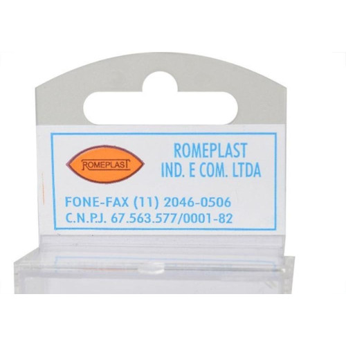 Prego Aco Romeplast Com Cabeca  15X15 (2,40X34mm) Cartela Com 12 Pecas 