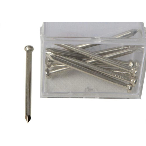 Prego Aco Romeplast Com Cabeca  17X21 (3,00X48mm) Cartela Com 10 Pecas 
