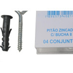 Prego Aco Romeplast Com Cabeca  18X27 (3,40X62mm) Cartela Com 06 Pecas 