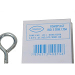 Prego Aco Romeplast Com Cabeca  18X27 (3,40X62mm) Cartela Com 06 Pecas 