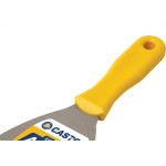 Espatula Parede Castor Laminada Cabo Plastico 100Mm 493