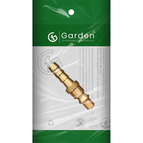 Pino Engate Rapido Ar Com Escama  5/16''Garden 11407E Pino Engate Rapido Ar Com Escama  5/16''Garden 11407E