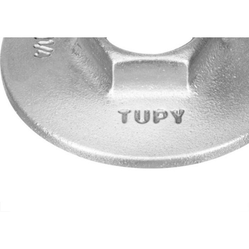 Tupy Flange Com Sextavado Ferro Galvanizado  3'' 