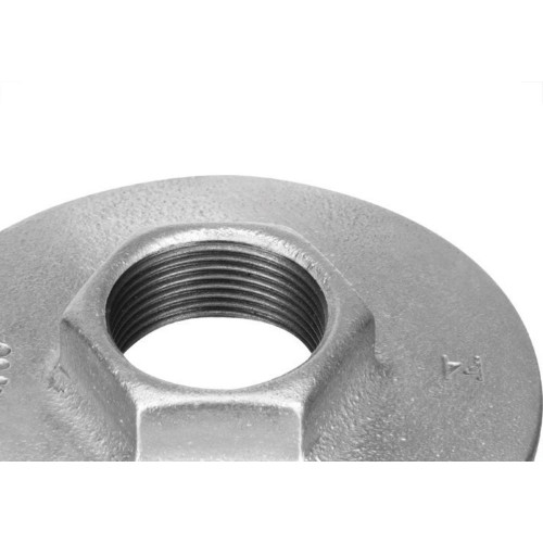Tupy Flange Com Sextavado Ferro Galvanizado  3'' 