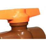 Registro Esfera Pvc Viqua 1'' Rosca Rosca 