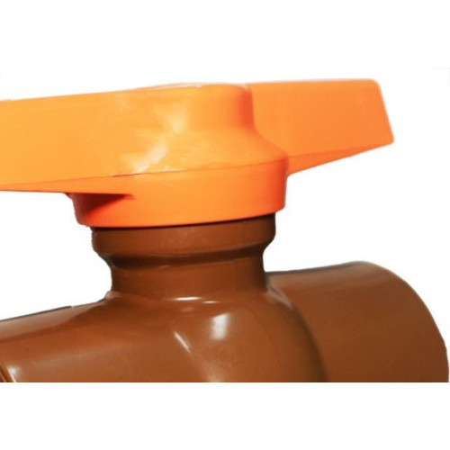 Registro Esfera Pvc Viqua 1'' Rosca Rosca 