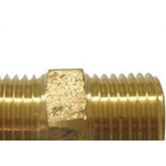 Niple Latao Amarelo Metais Rei   3/4X1/2 10059 - Kit C/6 