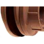 Viqua Marrom Adaptador Com Flange 50X1.1/2  - Kit C/2 
