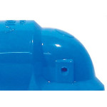 Viqua Azul Cotovelo Liso Rosca 20Mm X 1/2''  - Kit C/10 