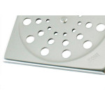 Grelha Inox Clarinox Caixilho Quadrada 10Cm Fecho 5100