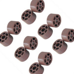 Suporte Prateleira Starplast Madeira Redondo Marrom 1000Pecas 