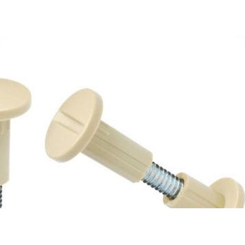 Parafuso Uniao Starplast 26Mm Nylon Marfim 100P 13114.1