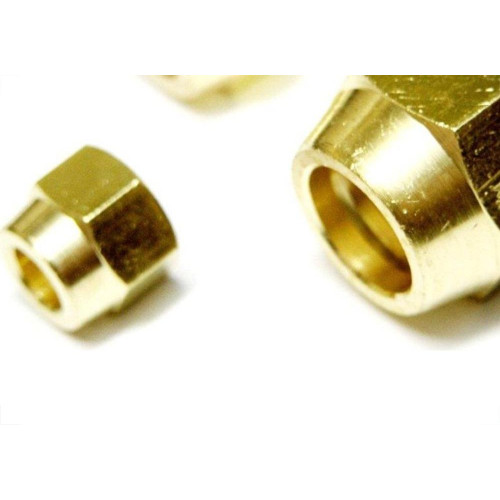 Porca Gas Para Tubo 3/8''Rosca 5/8 Com 4Pecas 188