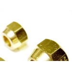 Porca Gas Para Tubo 3/8''Rosca 5/8 Com 4Pecas 188