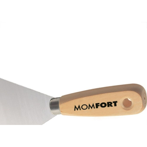 Espatula Parede Momfort Laminada 10 Cabo Madeira 401010