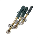 Parafuso Sanitario Toralf Bucha 10 Latao Luxo 2Pecas 1047/10B
