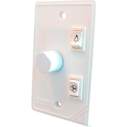 Controle Ventilador Asantos Rotativo Branco 2064