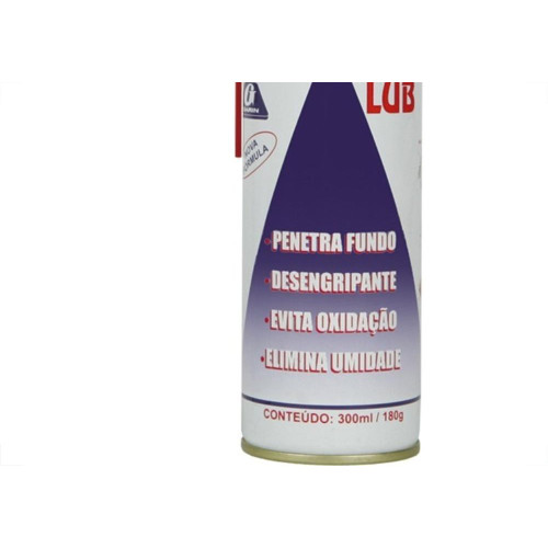 Oleo Lubrificante Garlub 300Ml Spray Logi-300 - Kit C/6 