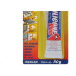 Cola Silicone Bond Garin 50 Gr Incolor Blister Ssai-050 - Kit C/12 