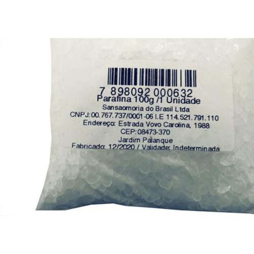 Parafina Granulada Sansao 100 Grs Parafuso 100Gr - Kit C/12 