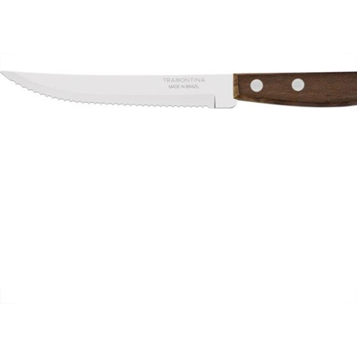 Faca Tramontina Churrasco Cabo Madeira Tradicional 1Peca 22200/105