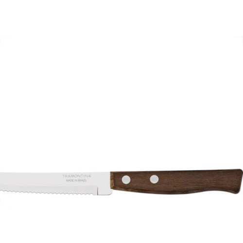 Faca Tramontina Churrasco Cabo Madeira Tradicional 1Peca 22200/105