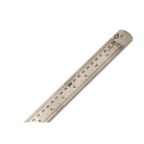 Regua De Aco Inoxidavel Brasfort 600Mm 8663