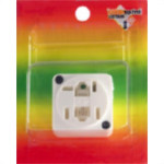 Tomada Fone Externa Com 2 Modulares Branca Cartela 5490