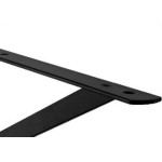 Suporte Prateleira Hayner Reforcada Preta 40Cm Peca 201696 - Kit C/12 